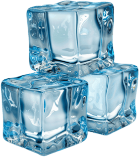 Ice cubes — Tundra Co. signature visual